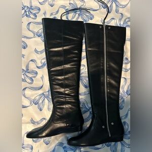 Jessica Simpson Black Over the Knee Boots